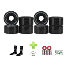8 Rodas Traxart Quad Brilliant 58mm Preta + Brinde Foto  mini 1