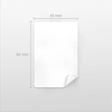 8 Rolos Etiqueta De Balança - Etiqueta Térmica 40x60 Foto mini 2