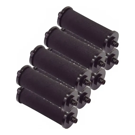 8 Tinteiros Rolete De Tinta P/ Etiquetadora Mx-2816 Foto 1