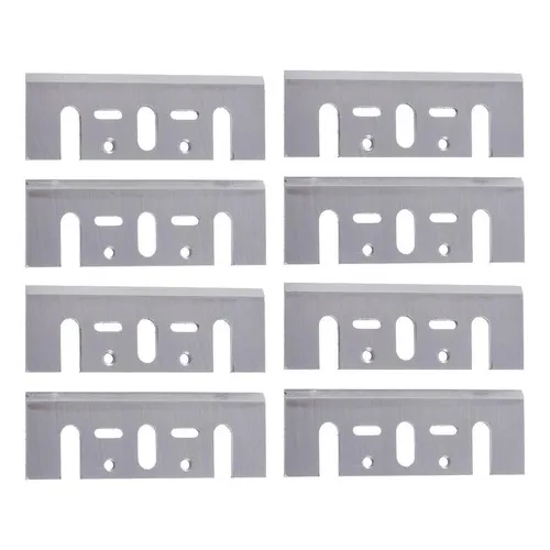 8 X Lâminas Faca 82mm Corte Plaina Elétrica Pb-92 1900b Hss Foto 1