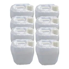 8pçs Galão Bombona 5l Virgem Combustivel Homologada Cor Branco Foto mini 1