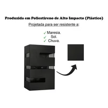 9 Arandelas Luminárias + 9 Lâmpadas Led 5w Branca Quente Estrutura Preto 110v/220v Foto mini 3