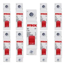 9 Disjuntor Din Unipolar Steck 16a Curva C Foto mini 1