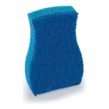 9 Un Esponja Antiaderente Não Risca Azul Esfrebom Lava Louça Foto mini 2