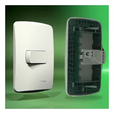 9 Un Interruptor Completo 10a Branco Schneider Miluz Foto mini  3