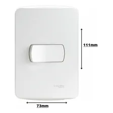 9 Un Interruptor Completo 10a Branco Schneider Miluz Foto mini 4