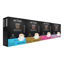 90 Cápsulas Para Nespresso - Degustação Café - Aroma Foto  mini 1