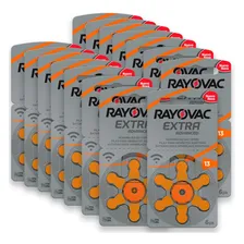 90 Pilha Baterias 13 Pr48 Aparelho Auditivo Rayovac Original Foto mini 1