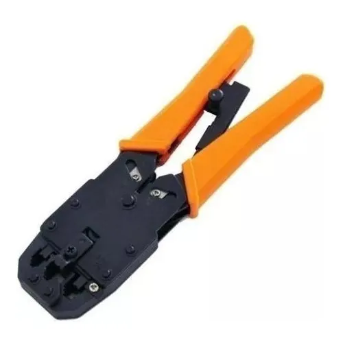 9kt Alicate Para Crimpar Rj9 Rj11 Rj45(telefonia E Rede) Eda Foto 1