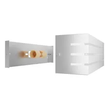 9x Arandela Frisada Focos 3 Frisos Externa Led E27 9w Foto mini  3