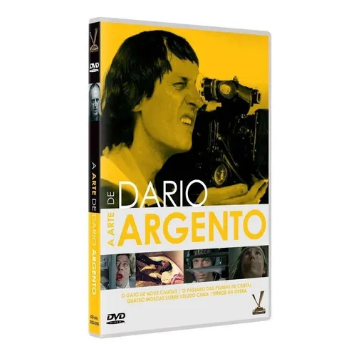 A Arte De Dario Argento - 4 Filmes - Original Lacrado Foto 1