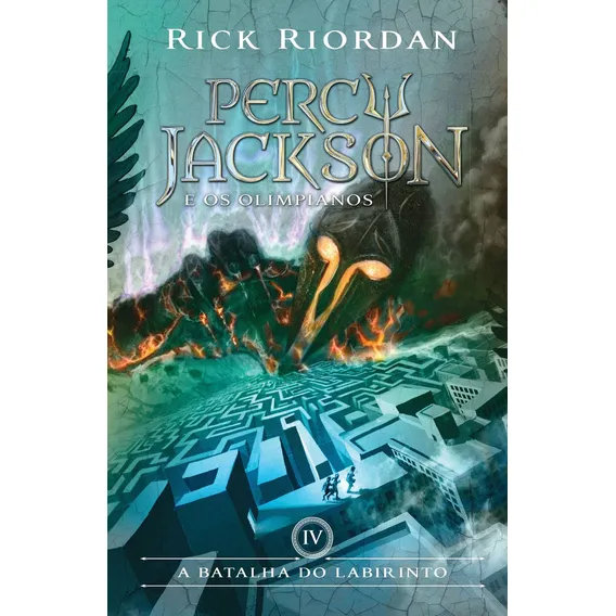 A Batalha do Labirinto - Capa Nova: (Série Percy Jackson e os Olimpianos), de Riordan, Rick. Percy Jackson e os Olimpianos (4), vol. 4. Editorial Editora Intrínseca Ltda., capa mole em português, 2014 Foto 1