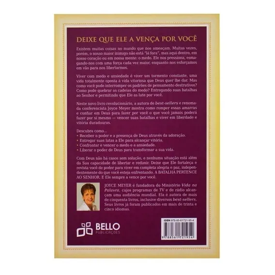 A Batalha Pertence Ao Senhor Livro Joyce Meyer Foto 1