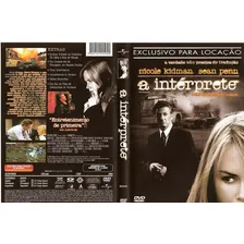 A Interprete Nicole Kidman Dvd Original Lacrado Foto mini 1
