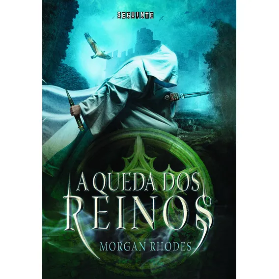 A queda dos reinos, de Rhodes, Morgan. Editorial Seguinte, capa mole em português, 2013 Foto 1