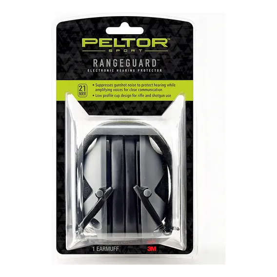 Abafador 3m Peltor Eletronico Rangeguard Cor Cinza Foto 1