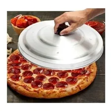 Abafador De Pizza Tampa Forma Em Aluminio 35cm Premium Foto mini 2