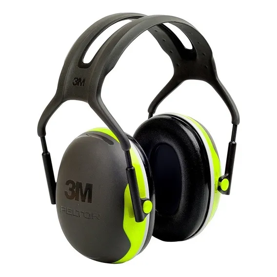 Abafador Protetor Auricular Peltor X4a 3m Alta Proteção 24db Cor Verde Foto 1