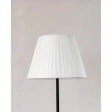 Abajur De Chão Luminária De Piso Poste Luminaria Chao Coluna Cúpula Bege Foto mini  2