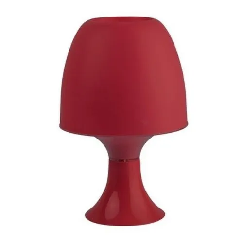 Abajur Decorativo Retr么 New Mush 24cm Vinho Bivolt Led Foto 1
