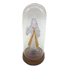 Abajur Imagem Jesus Misericordioso Luminária Led Acrílico Foto mini  2