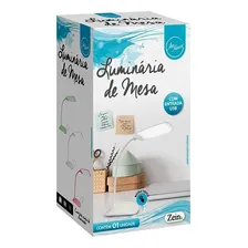 Abajur Luminária Mesa Flexível Recarregável Usb - Rosa Foto mini  3