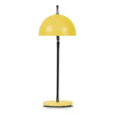 Abajur Para 1 Lâmpada Redondo 7615 Jd Molina Amarelo Ei Foto mini 1