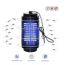Abajur Repelente Elétrico Mata Insetos Mosquitos Luz Bivolt Foto mini  2