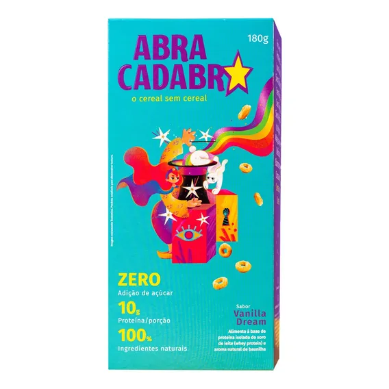 Abra Cadabra - O Cereal Sem Cereal - Vanilla Dream 180g Foto 1