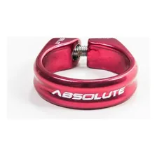 Abraçadeira Bike Canote Selim 31,8mm Absolute Vermelha Foto mini 3