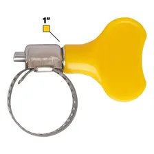 Abraçadeira Borboleta Ajustável P/ Mangueira 1 Pol 50 Und Foto mini 4