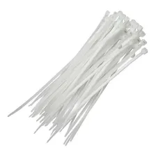 Abraçadeira Branca Nylon 2,5x150mm C/100 Cor Branco Foto mini  2