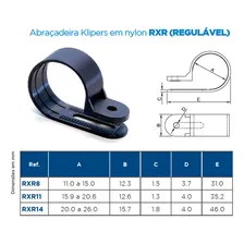 Abraçadeira Cinta Plastica Fixadora 15,9 A 20,6mm Pct 50 Und Foto mini  3