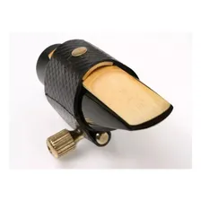 Abraçadeira Couro Ressonador Metal Sax Alto Free Sax -bama-1 Foto mini 1