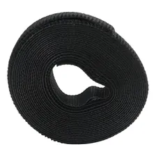 Abraçadeira De Cabos Tipo Velcro Dupla Face Preto 20x 3000mm Foto mini 2