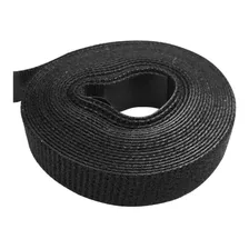 Abraçadeira De Cabos Tipo Velcro Dupla Face Preto 20x 3000mm Foto mini 1