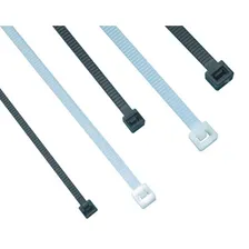Abraçadeira De Nylon 2.6mm X 200mm - 500 Pcs Cor Preta Foto  mini 1