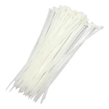 Abraçadeira Em Nylon 200mm X 4,8mm 100 Unidades Cor Branco Foto mini 2