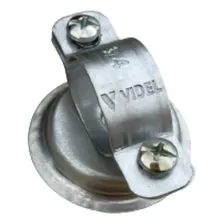 Abraçadeira Galvanizada Tipo Copo 1'' Kit C/10 Peças Foto  mini 1