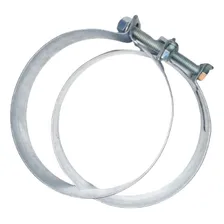 Abraçadeira Msa Aço Mangote 175 X 188 - 2 Peças Cor Prateado Foto mini 1