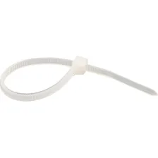 Abraçadeira Nylon 100x2,5mm Branca 100 Peças Nove54 Foto mini 1