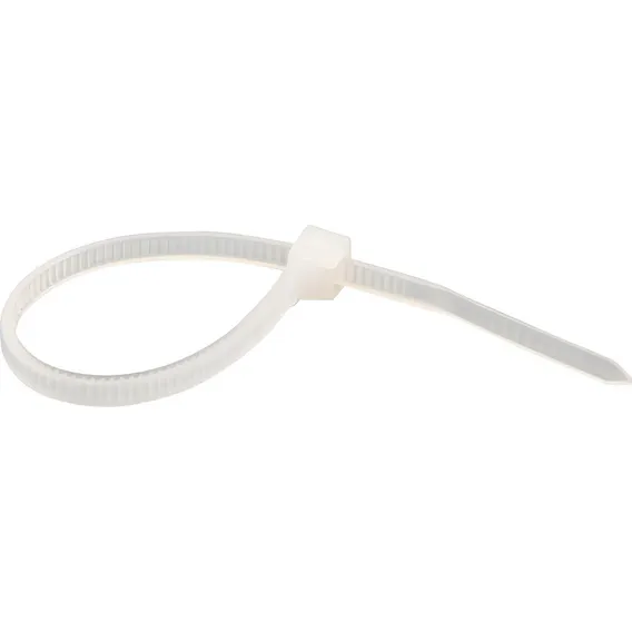 Abraçadeira Nylon 100x2,5mm Branca 100 Peças Nove54 Foto 1