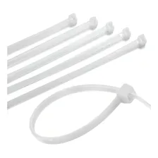 Abraçadeira Nylon 150x2,5 Branco 100 Unidades Forceline Foto  mini 1