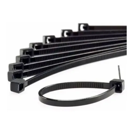Abraçadeira Nylon 200x2,5mm Preto 500 Peças - Enforca Gato Foto 1