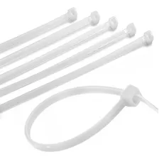 Abraçadeira Nylon 3,6 X 200mm Branco Pacote C/100 Foto mini 3