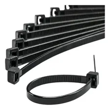 Abraçadeira Nylon 387x7,6 Preta Com 50 Unidades - Frontec Foto mini 4