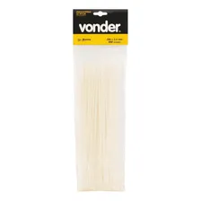 Abraçadeira Nylon 6.6 200x3,6mm Branca 100 Peças - Vonder Foto mini 3