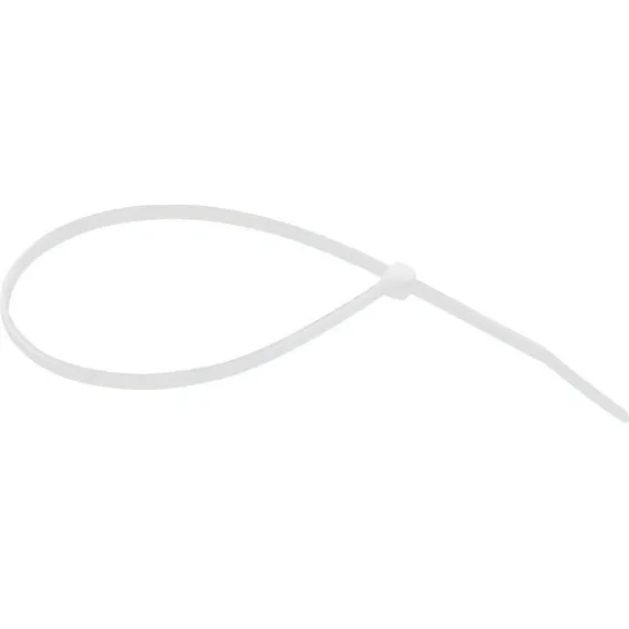 Abraçadeira Nylon 6.6 200x3,6mm Branca 100 Peças - Vonder Foto 1