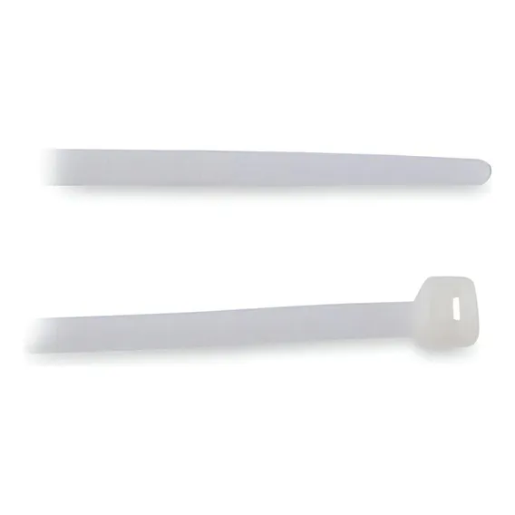 Abraçadeira Nylon Branca 4,88x200mm Foto 1