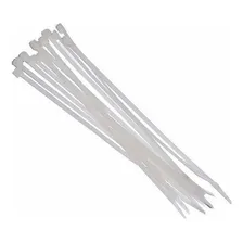 Abraçadeira Nylon Branca Enforca Gato 2,7mm X 250mm 100 Pçs Foto mini 4